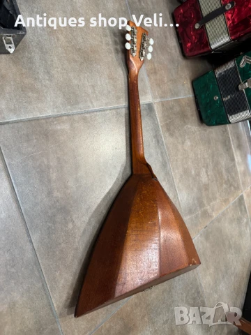 Съветска балалайка №7160, снимка 4 - Антикварни и старинни предмети - 50950600