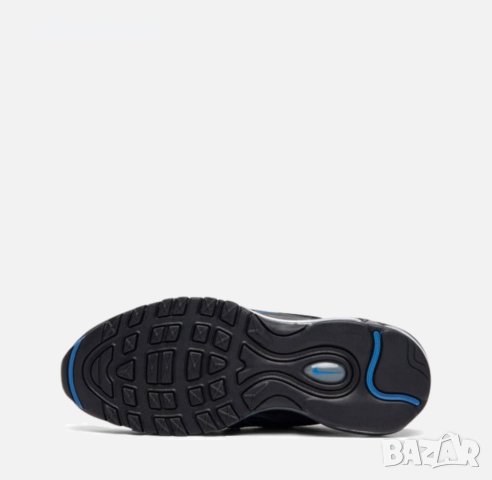 НАМАЛЕНИЕ!!! Маратонки Nike Air Max 97 Black/Blue FB8033-001, снимка 5 - Детски маратонки - 41533840