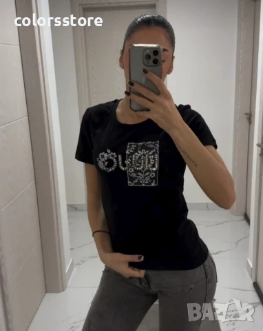 Черна тениска Lio-Jo/VL140s