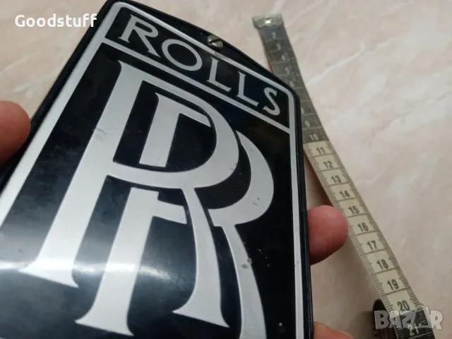 Емблема, Ролс-Ройс, Ролс-Ройс, ретро табела, авто

, снимка 7 - Части - 47666462