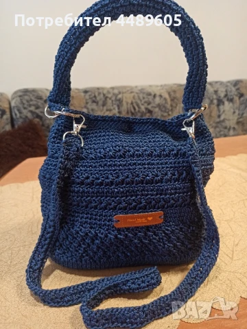 Плетени чанти на една кука., снимка 14 - Чанти - 50866306