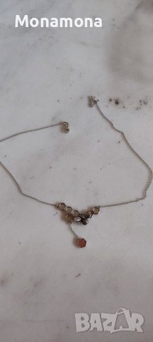 Сребърно колие