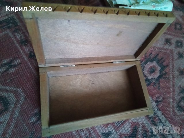 Кутия стара дървена 40958, снимка 10 - Колекции - 42562725