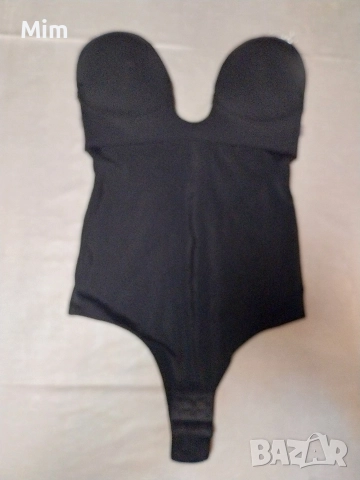 MAGIC S Черно боди с твърда чашка , снимка 5 - Бельо - 52544257