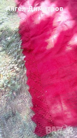 Стар вълнен килим, снимка 6 - Антикварни и старинни предмети - 34243864