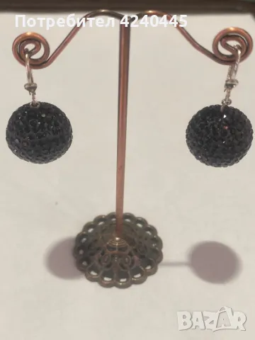 Висящи сребърни обеци