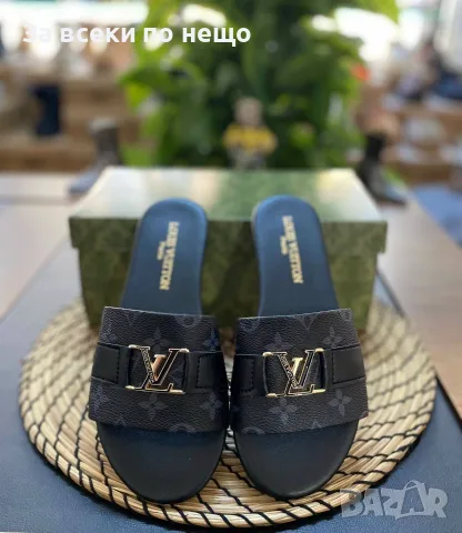 Louis Vuitton Дамски Чехли Луис Витон - Различни Цветове Код SEM-416, снимка 7 - Чехли - 55867846