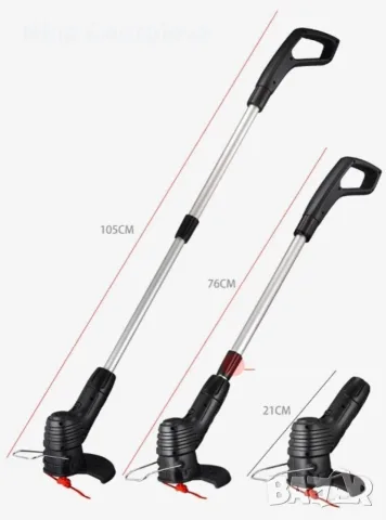 Акумулаторна ръчна градинска косачка за трева B i o n i c Trimmer , снимка 2 - Градинска техника - 56088959