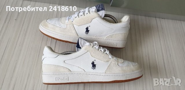 POLO Ralph Lauren Leather UK 8 US 9 Mens Size 42/27см ОРИГИНАЛ!, снимка 4 - Кецове - 38862866