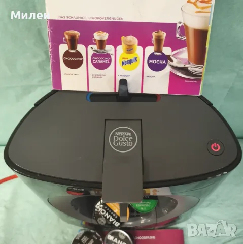 Кафемашина с гаранция 1 година NESCAFÉ® система Dolce Gusto Krups OBLO.Black, снимка 8 - Кафемашини - 55790954