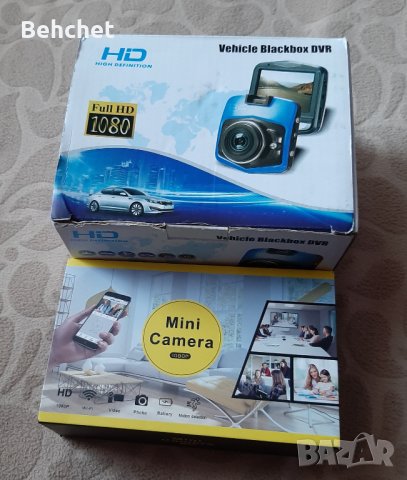 Мини Камера с WiFi Full HD 1080p Видеорегистратор HD DVR Vehicle Blackbox, снимка 1 - Камери - 35946173