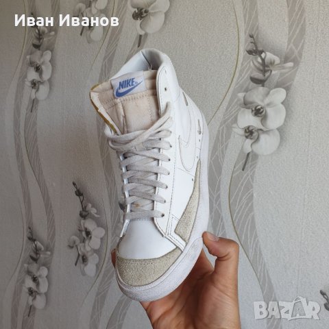 маратонки /кецове Nike Blazer Mid 77 White номер 39 , снимка 17 - Маратонки - 40998756