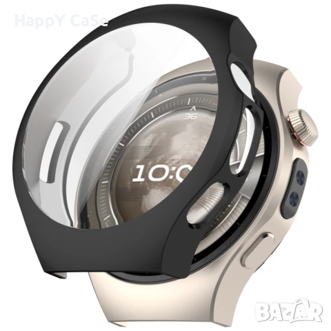 Huawei Watch 5 46mm. 42mm. / Мек силиконов TPU кейс калъф с протектор, снимка 6 - Смарт гривни - 50620852