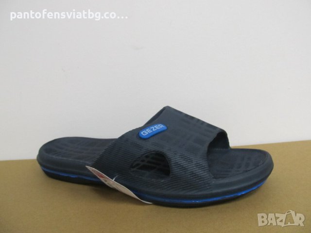 Дамски чехли GEZER в тъмно синьо