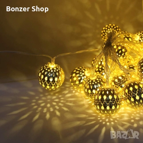 Коледни лампички – метални фигурки, снимка 2 - Декорация за дома - 52697211