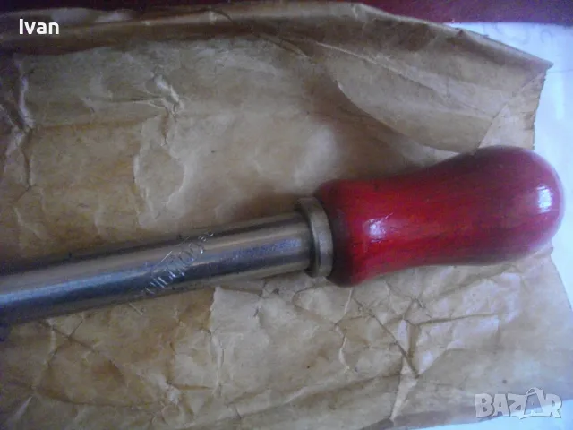 Smalcalda DDR ОРИГИНАЛНА ГДР НОВА РЪЧНА РЕВЕРСИВНА АВТОМАТИЧНА ОТВЕРТКА ИЗТОЧНА ГЕРМАНИЯ, снимка 6 - Отвертки - 48552628