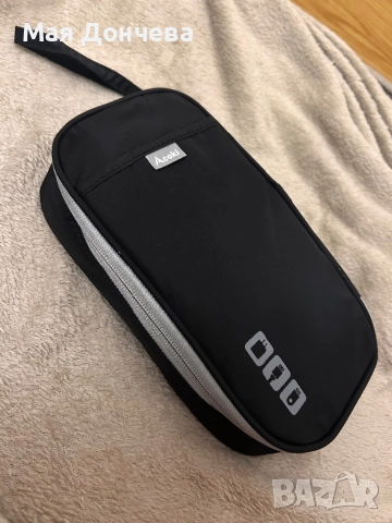 Компактен органайзер с отделения за кабели и аксесоари, снимка 5 - Аксесоари и консумативи - 51884096