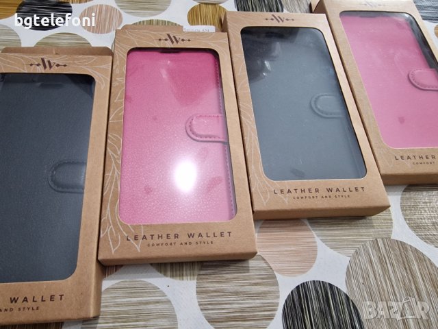 Samsung Galaxy A34 , Galaxy A54 луксозни кожени тефтери, снимка 4 - Калъфи, кейсове - 40458451