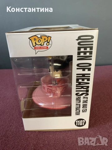Funko Pop Queen of hearts (Alice in wonderland) , снимка 4 - Фигурки - 55986422