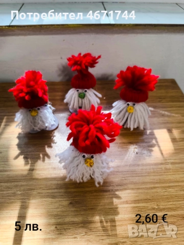 Коледни играчки, късмети, снимка 17 - Декорация за дома - 52688198