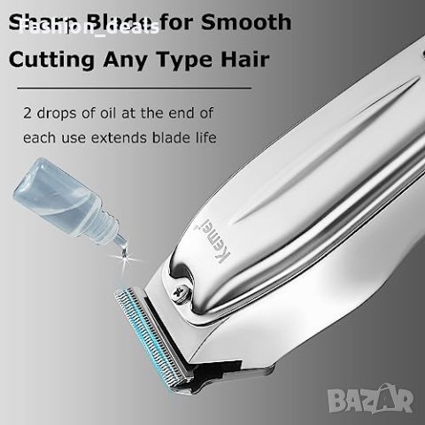 Нова Професионална машинка за подстригване Безжичен тример Мъже Прическа Красота, снимка 4 - Машинки за подстригване - 41811235