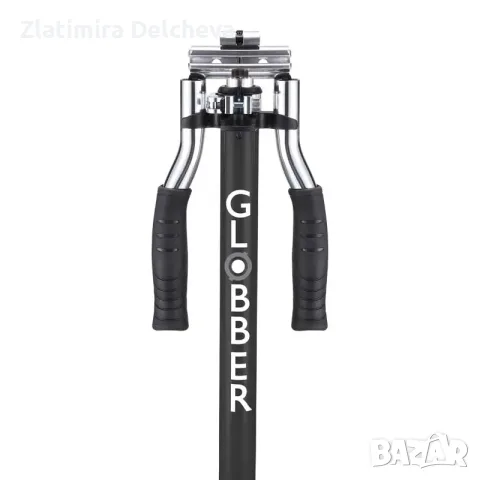 Алуминиева детска тротинетка Globber Flow Element Lights – черна, снимка 3 - Скутери и тротинетки - 56268096