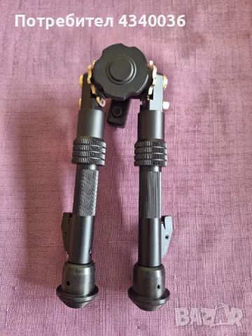 Метална двунога бипод, снимка 5 - Оборудване и аксесоари за оръжия - 48490432