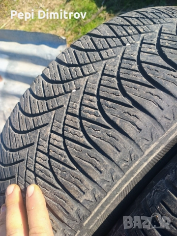 2 броя зимни гуми 205/55/16, снимка 2 - Гуми и джанти - 52120690