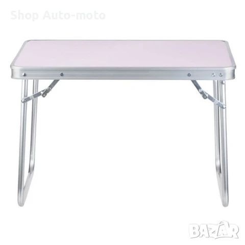 Алуминиева маса Automat, Сгъваема маса за къмпинг и пикник, 60x40x40см, Бяла, снимка 3 - Къмпинг мебели - 50869700