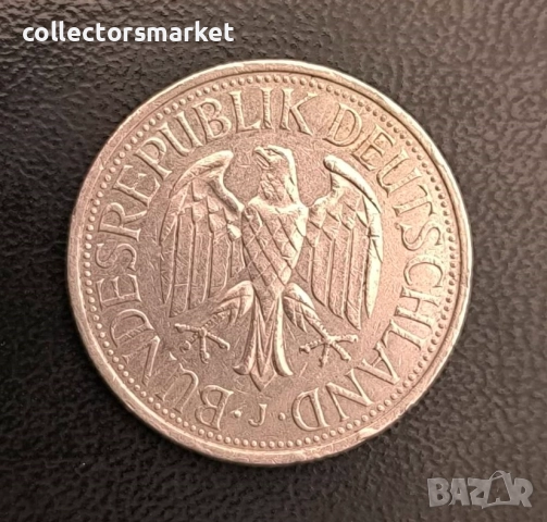 1 марка 1979 буква J, ФРГ, снимка 2 - Нумизматика и бонистика - 52955461