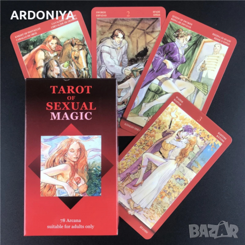 Tarot of Sexual Magic - карти Таро, снимка 5 - Езотерика - 36164755