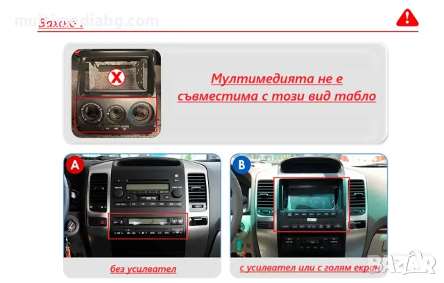 Land Cruiser Prado 120 2002 - 2009 9.7" Мултимедия Навигация Android, снимка 2 - Аксесоари и консумативи - 50165037