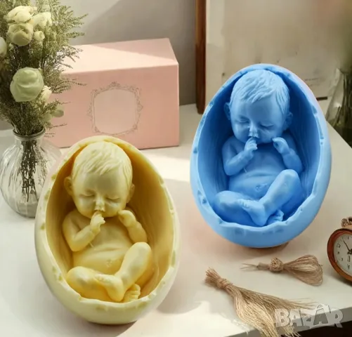 Молд бебе в черупка  , снимка 6 - Форми - 49851163