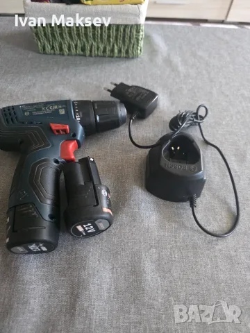 Винтоверт Бош 12 V, снимка 2 - Винтоверти - 55960466