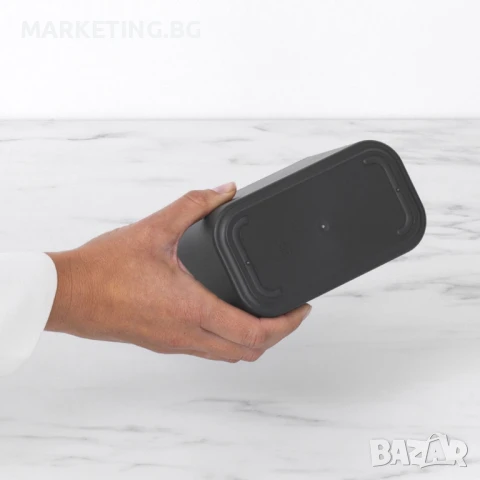 Кошче за отпадъци за баня Brabantia MindSet Dark Grey / White, снимка 14 - Други стоки за дома - 50601601