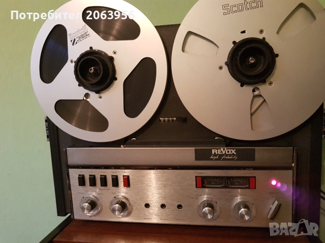 Revox A 77 двупистов., снимка 4 - Декове - 51471365