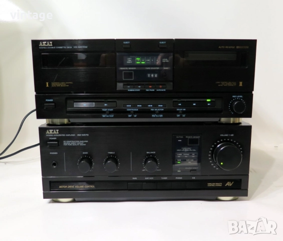 AKAI AM-M570_HX-M670W, снимка 10 - Аудиосистеми - 52639493