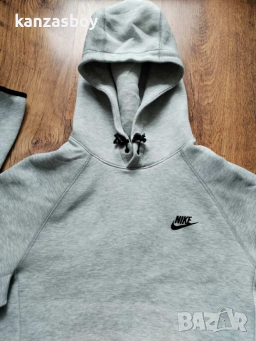 Nike M NK TCH FLC PO HOODIE - страхотно мъжко горнище КАТО НОВО С, снимка 4 - Спортни дрехи, екипи - 53432831