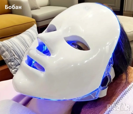 Уред за лицеви маски със 7 цвята,грижа за кожата у дома , снимка 3 - Козметика за лице - 53453439