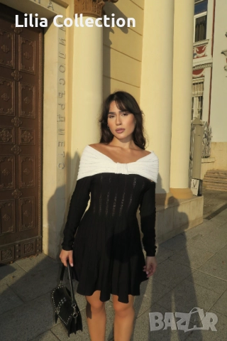 Коктейлна рокля Mirella Off-Shoulder, снимка 4 - Рокли - 52653831