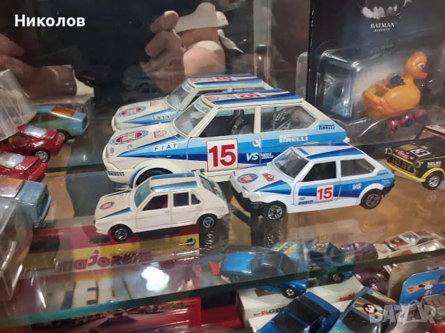 POLISTIL FIAT RITMO RALLY 1/24 1/43 1/64 лот, снимка 9 - Коли, камиони, мотори, писти - 55946715