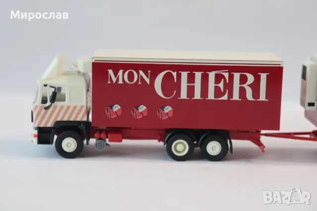 HERPA H0 1/87 МАН MAN КАМИОН ТИР МОДЕЛ, снимка 2 - Колекции - 50142621