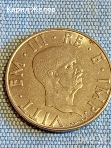 Две монети 2 лири 1940г. Италия - 25 куруш 1964г. Турция за КОЛЕКЦИЯ ДЕКОРАЦИЯ 26030, снимка 4 - Нумизматика и бонистика - 48516296