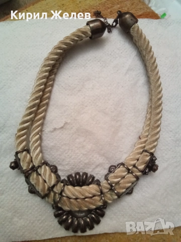 Колие ретро 52727, снимка 5 - Колиета, медальони, синджири - 52867794