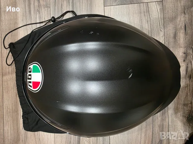 Каска AGV K1 S Matt Black (E2206) + тъмен визьор, снимка 7 - Аксесоари и консумативи - 55774624