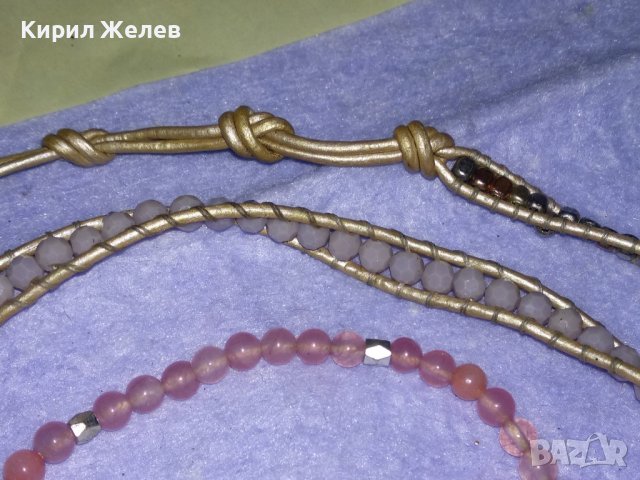 МОДНО КРАСИВО ДАМСКО ФИНО АРТ КОЛАНЧЕ с ПОЛУСКЪПОЦЕННИ КАМЪНИ и МЪНИСТА 34670, снимка 11 - Колани - 39177895