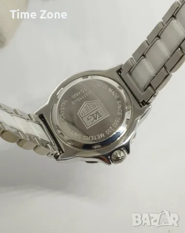 TAG Heuer Formula 1 35mm White Ceramic White Dial Дамски от Недраскаема Керамика, снимка 12 - Дамски - 47991864