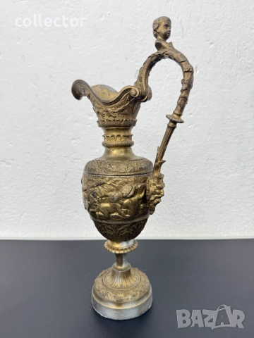 Бароков съд / кана за вода / вино. №7582, снимка 5 - Антикварни и старинни предмети - 52316358