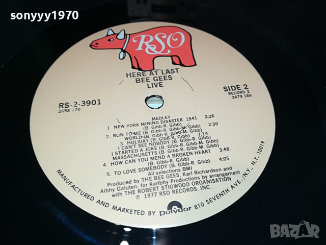 ПОРЪЧАНИ-BEE GEES X2 ENGLAND 2103221133, снимка 11 - Грамофонни плочи - 36178726