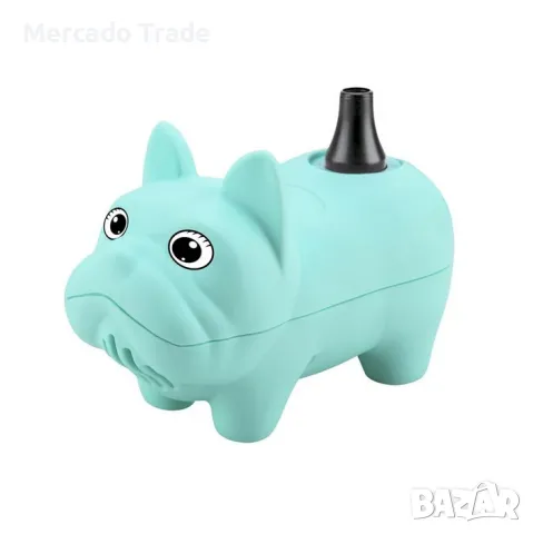 Електрическа помпа за балони Mercado Trade, Тюркоазено куче, снимка 2 - Аксесоари за велосипеди - 50181772